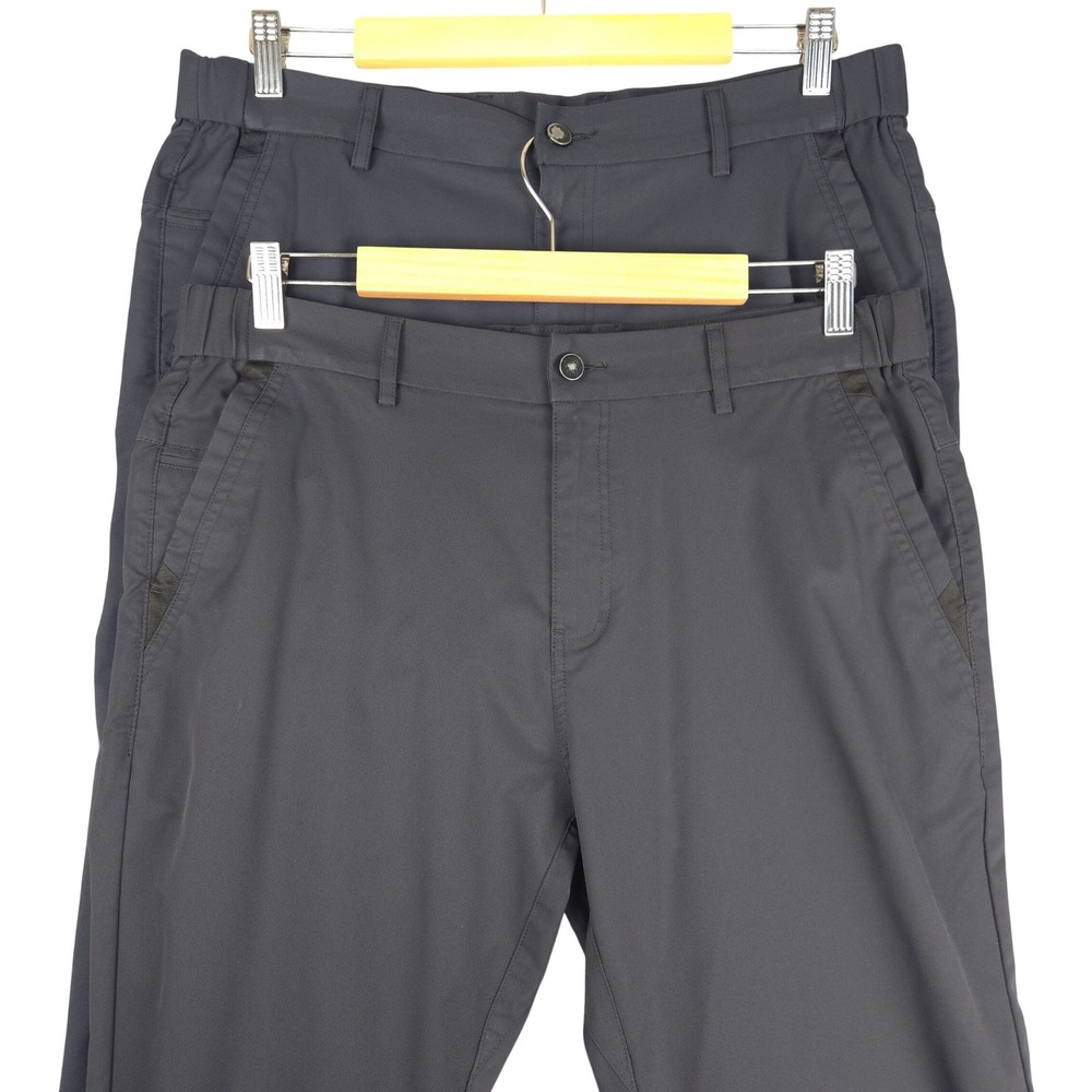 Lot of (2) Jack Archer Jetsetter Pants Mens Straight Fit Tech 34x34 (Fits 34x32)